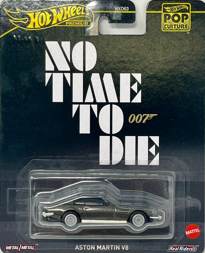 007 JAMES BOND - No time to Die - Model car ASTON MARTIN V8 Die Cast 1:64 scale