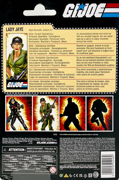 Lady Jaye 6-Inch Scale | G.I. Joe Classified Series A Real American Hero