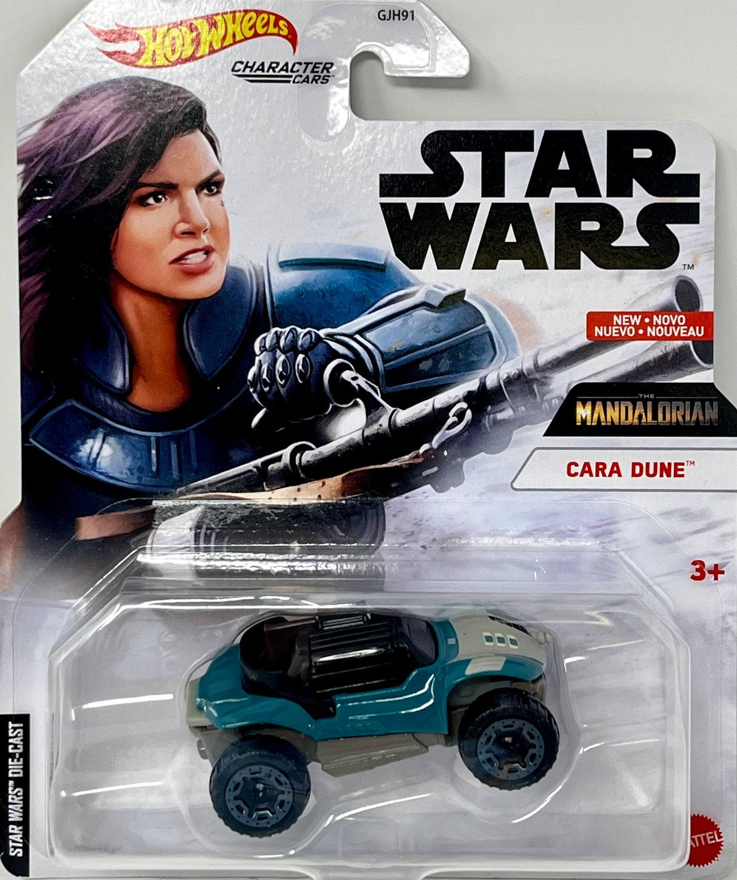 Hot Wheels Star Wars The Mandolorian Cara Dune Character Car