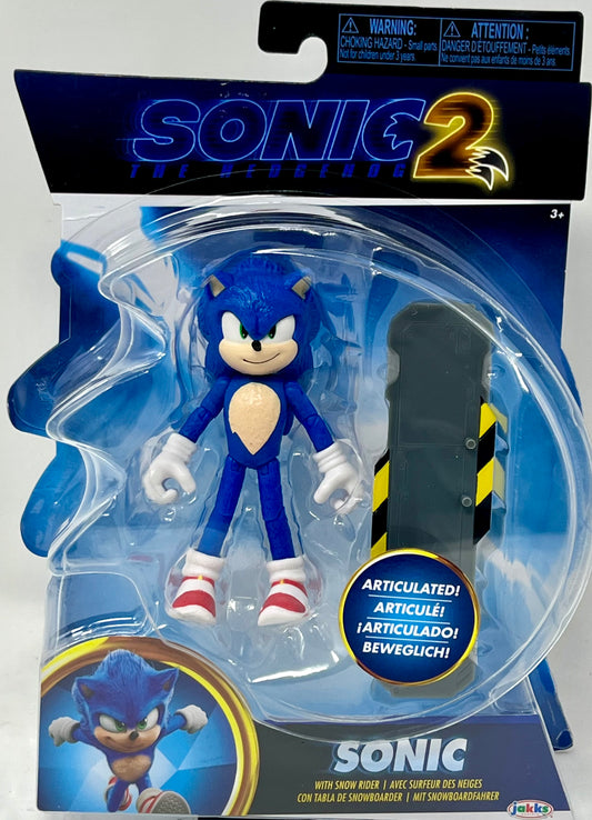 Sonic the Hedgehog 2 -Sonic Action Figure with Accessory