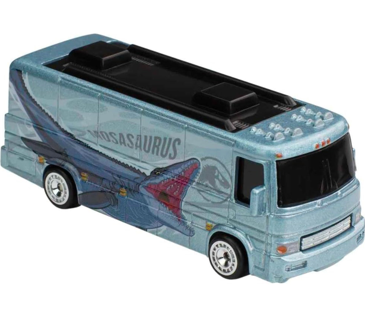 Hot Wheels Tour Bus Scale Vehicle for Kids Aged 3 Years Old & Up & Collectors of Classic Toy Cars, Featuring New Castings & Themes