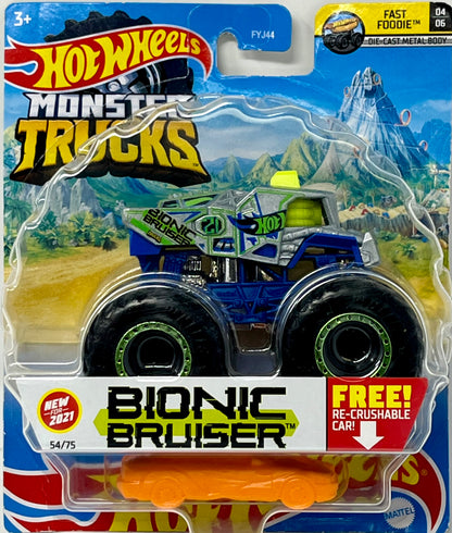 Hot Wheels Monster Trucks - BIONIC BRUISER 54/75