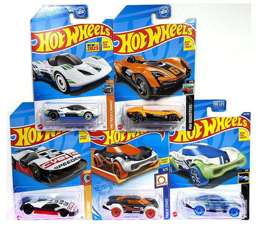 Hot Wheels - 5 Pack - Random - Best for Track