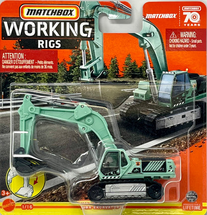 Matchbox MBX Excavator, Working Rigs 1/16