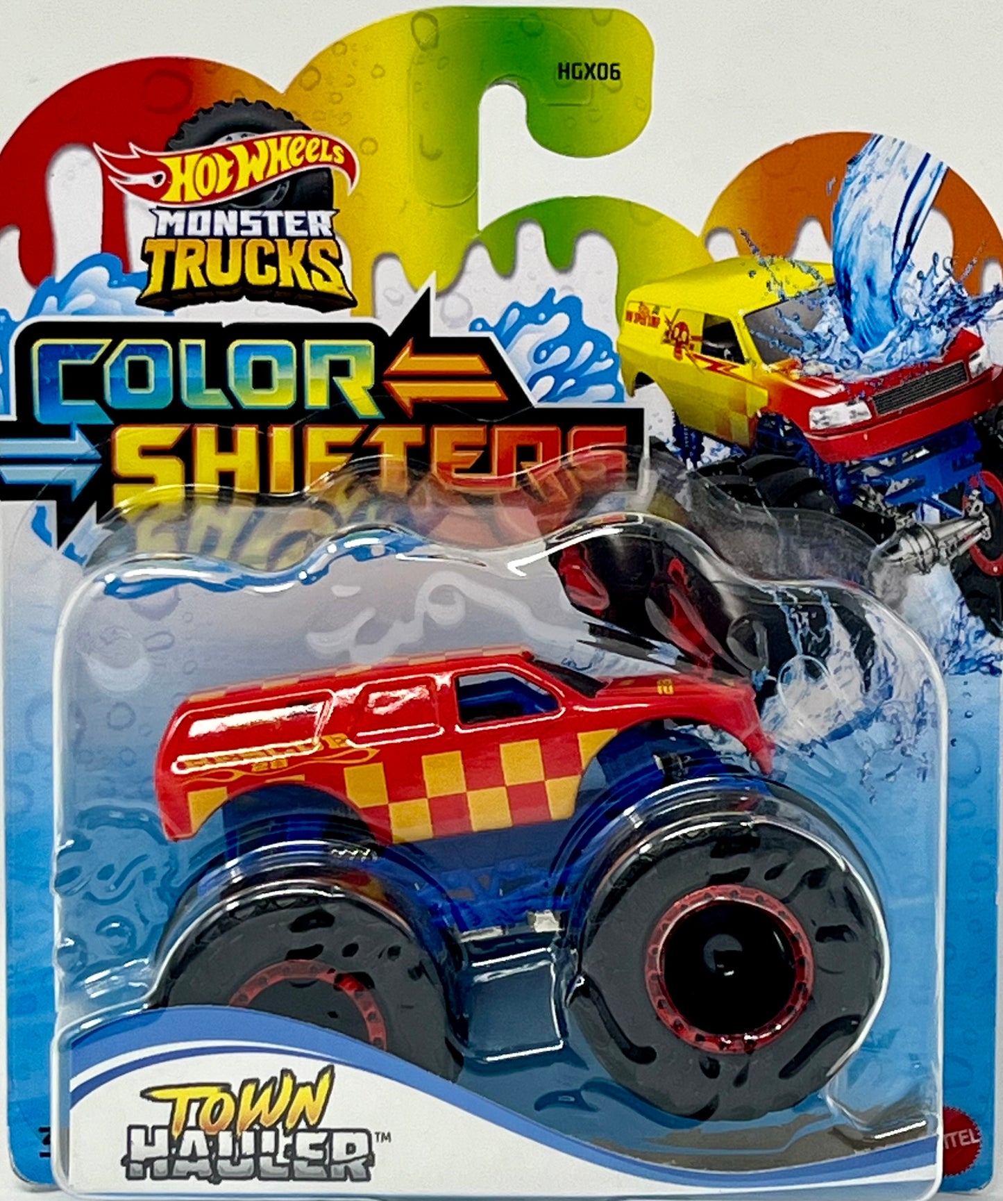 Hot Wheels - Monster Trucks - Town Hauler - Color Shifters