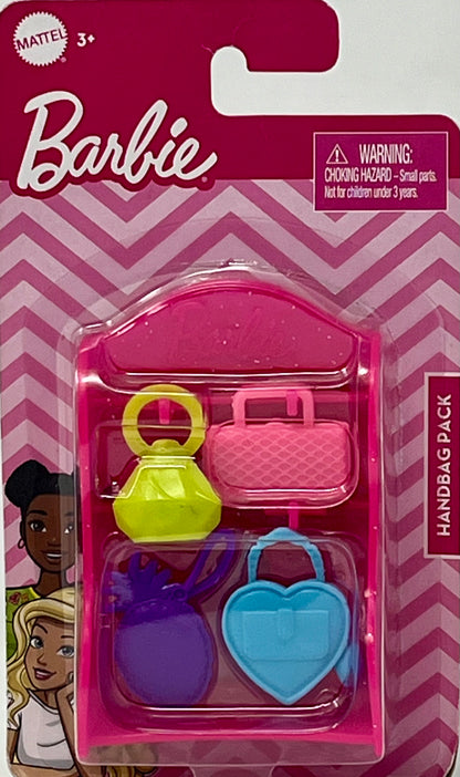 Barbie- Handbag Pack - Shelf with 4 Handbags