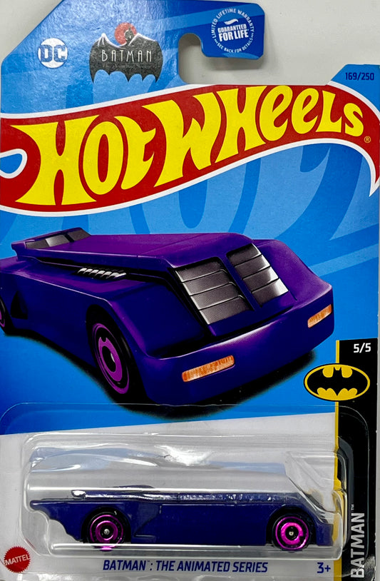 Hot Wheels Batman Batmobile (The Animated Series Batmobile 5/5 Purple 169/250)