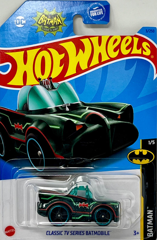 Hot Wheels Classic TV Series Batmobile, Batman 1/5 [Green] 3/250