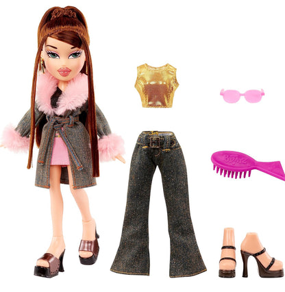 Bratz Original Fashion Doll Dana Series 3 with 2 Outfits and Poster