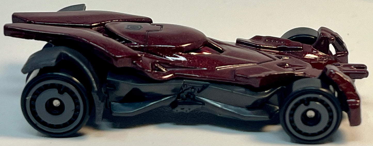 Hot Wheels Batman v. Superman Batmobile (Burgundy) 5/5