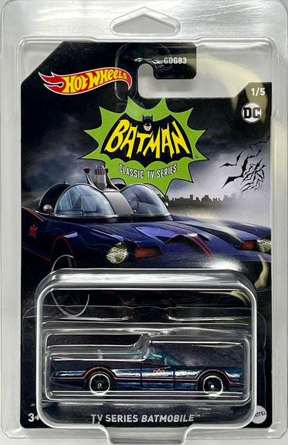 Hot Wheels Batman Classic TV Series Batmobile with Protector