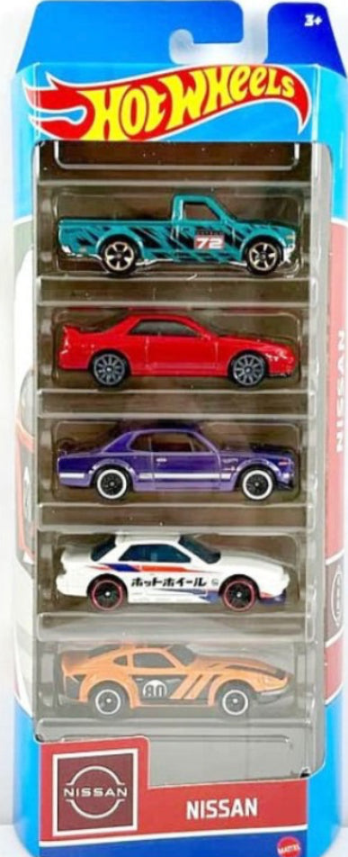 Hot Wheels Nissan 5-Pack