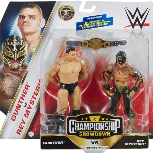 WWE Championship Showdown Rey Mysterio vs Gunther 2-Pack