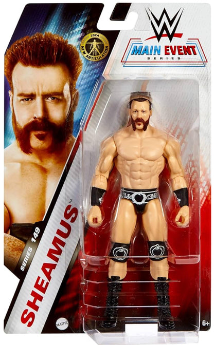 WWE Action Figure, 6-inch Collectible Sheamus with 10 Articulation Points & Life-Like Look