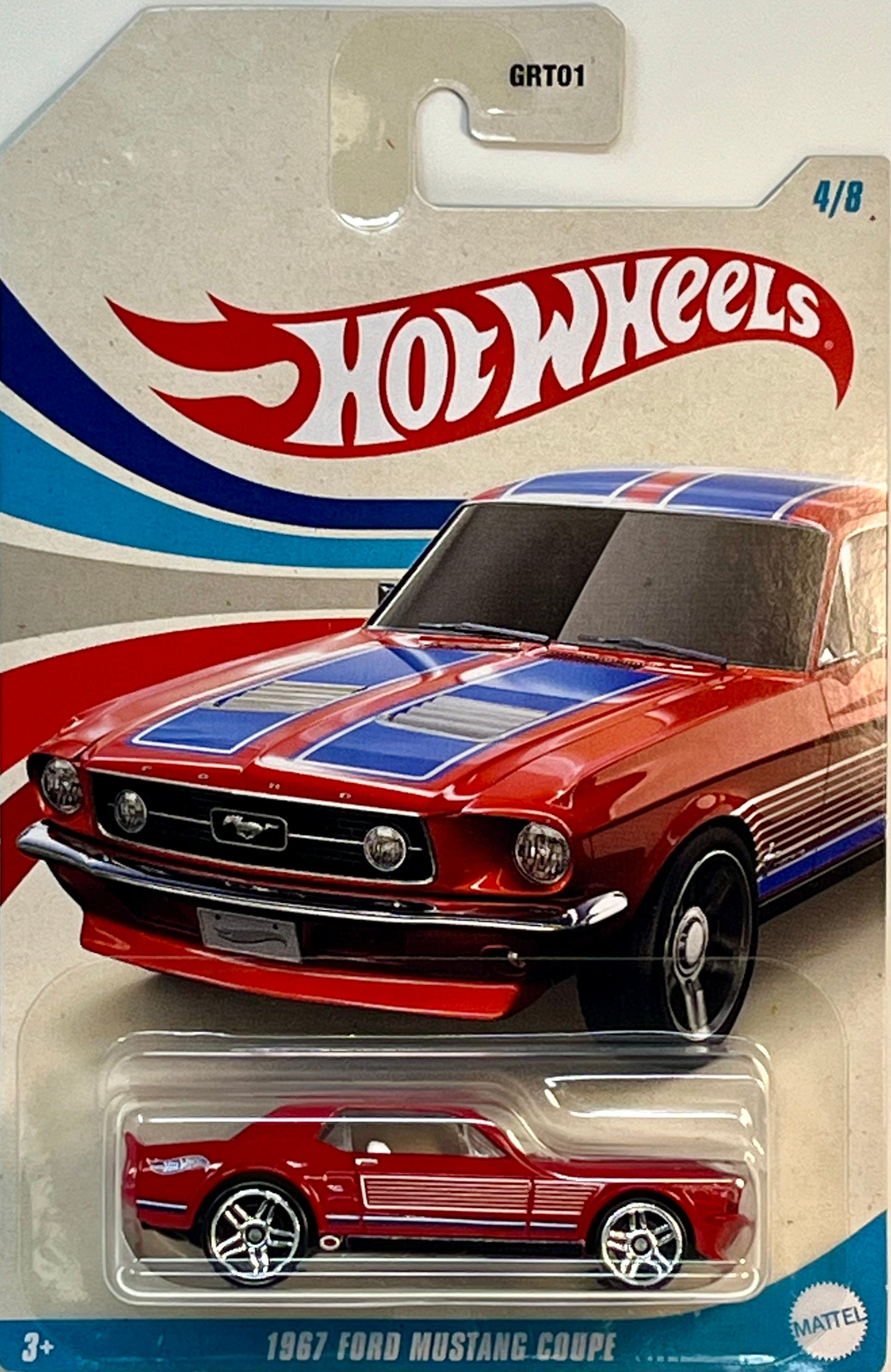 Hot Wheels 1967 Ford Mustang Coupe 4/8