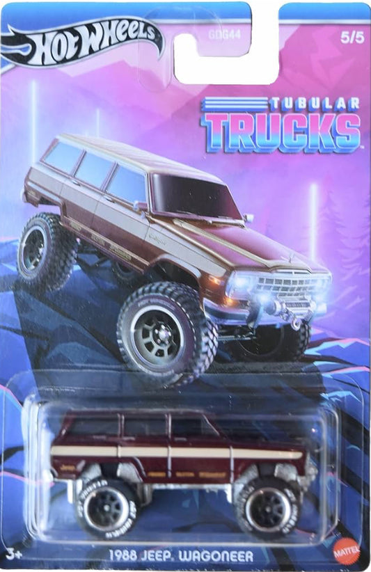 Hot Wheels 1988 Jeep Wagoneer, Tubular Trucks 5/5