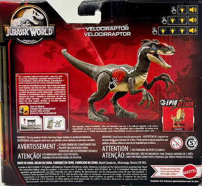 Jurassic World Velociraptor Epic Attack