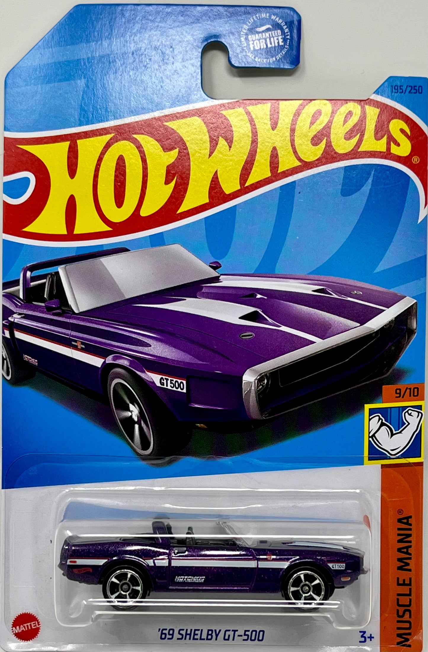 Hot Wheels ‘69 Shelby GT-500 (Purple) 9/10