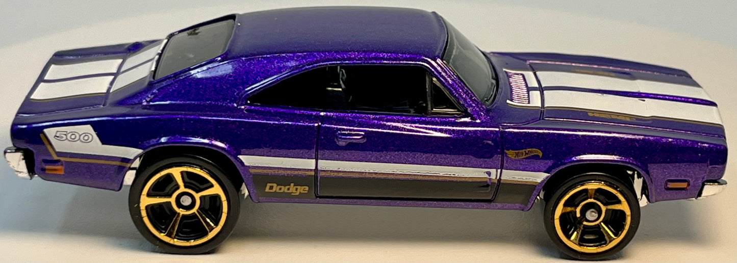 Hot Wheels ‘69 Dodge Charger 500 (Purple) with Protector