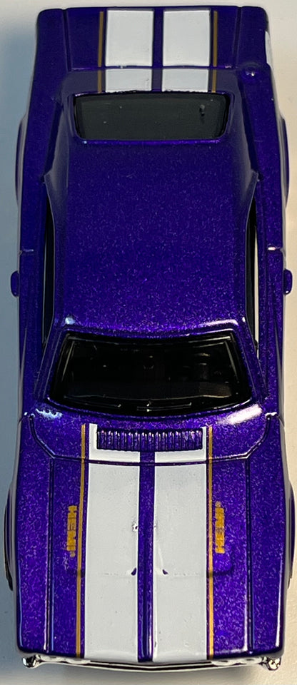 Hot Wheels ‘69 Dodge Charger 500 (Purple) with Protector