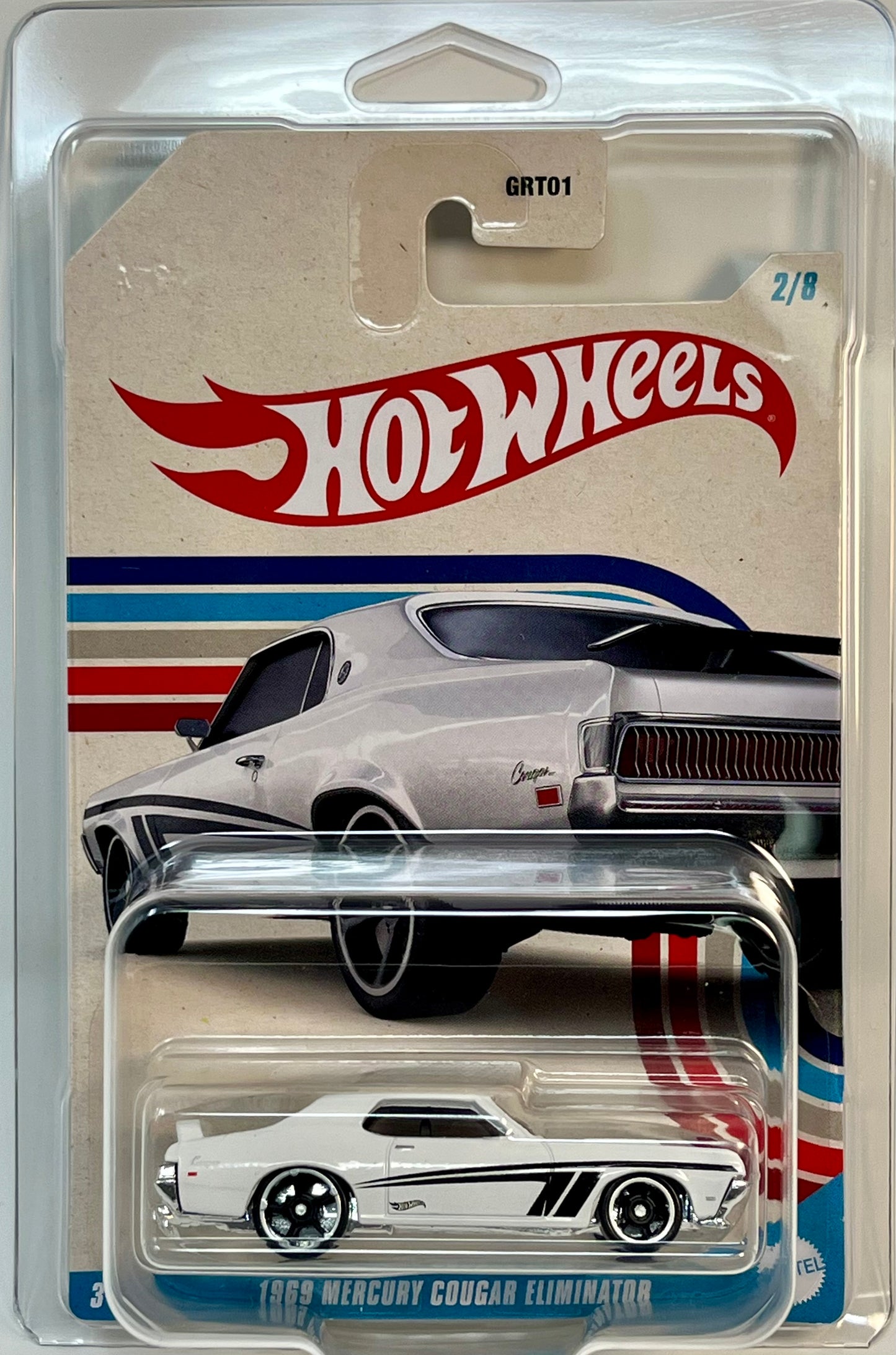 Hot Wheels 1969 Mercury Cougar Eliminator 2/8 with Protector