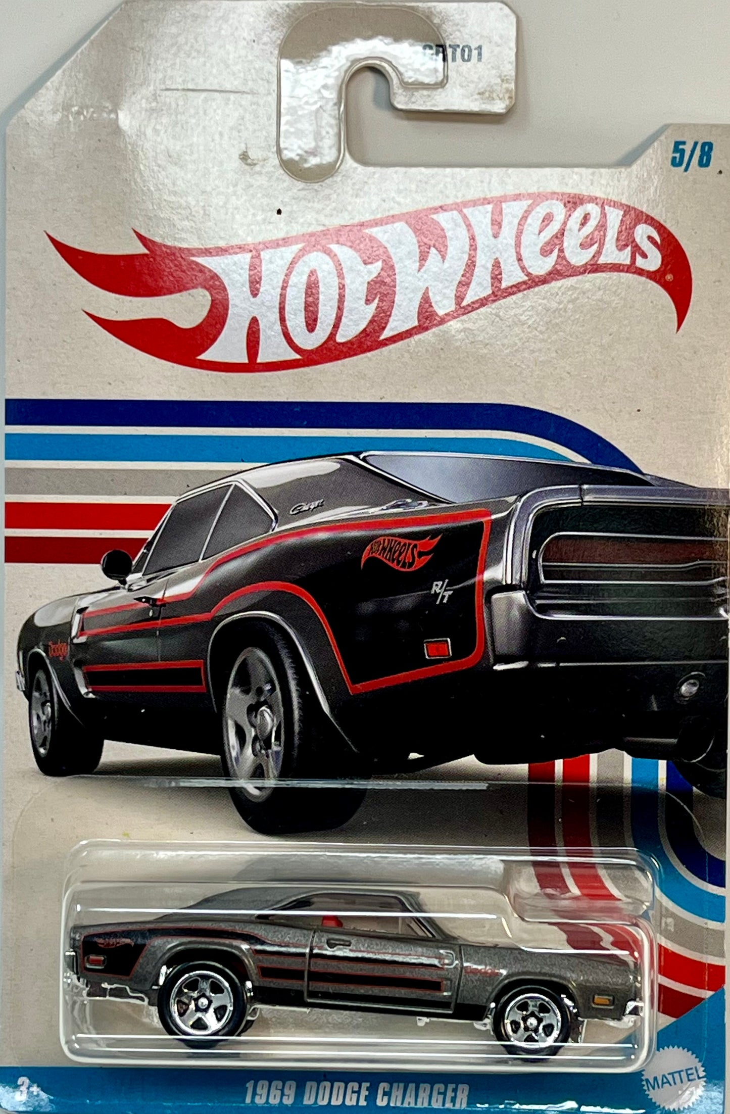 Hot Wheels 1969 Dodge Charger 5/8 with Protector