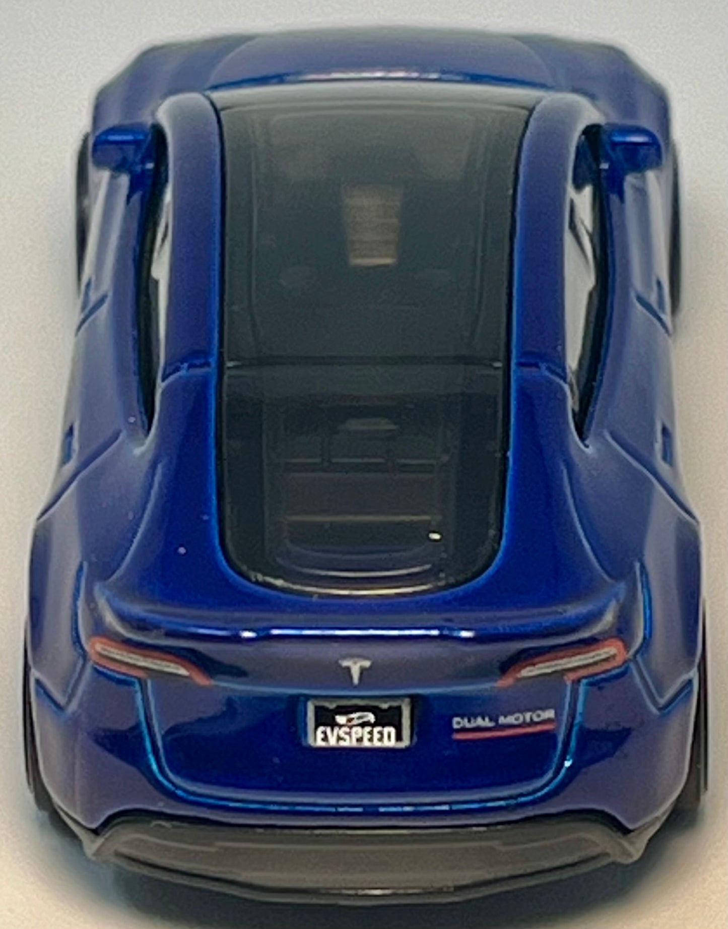 Hot Wheels Tesla Model Y (Blue) with Protector