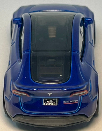 Hot Wheels Tesla Model Y (Blue) with Protector