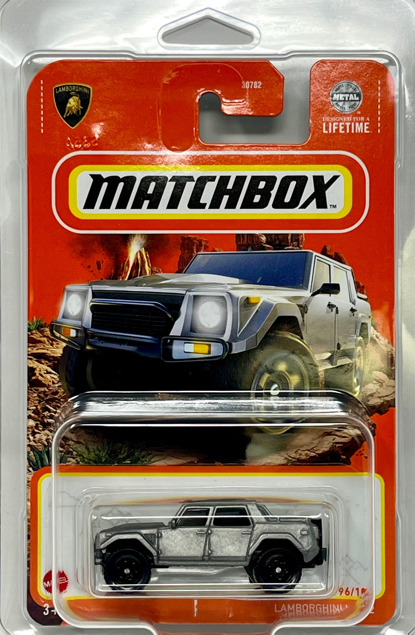 Matchbox Lamborghini LM002 (Gray) with Protector