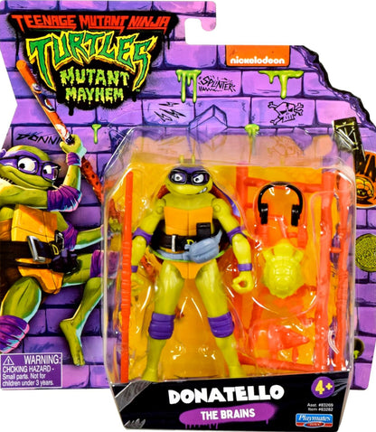 Teenage Mutant Ninja Turtles: Mutant Mayhem 4.5” Donatello Basic Action Figure by Playmates Toys