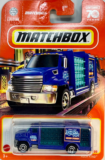 Matchbox Aqua King Blue 57/100 with Protector