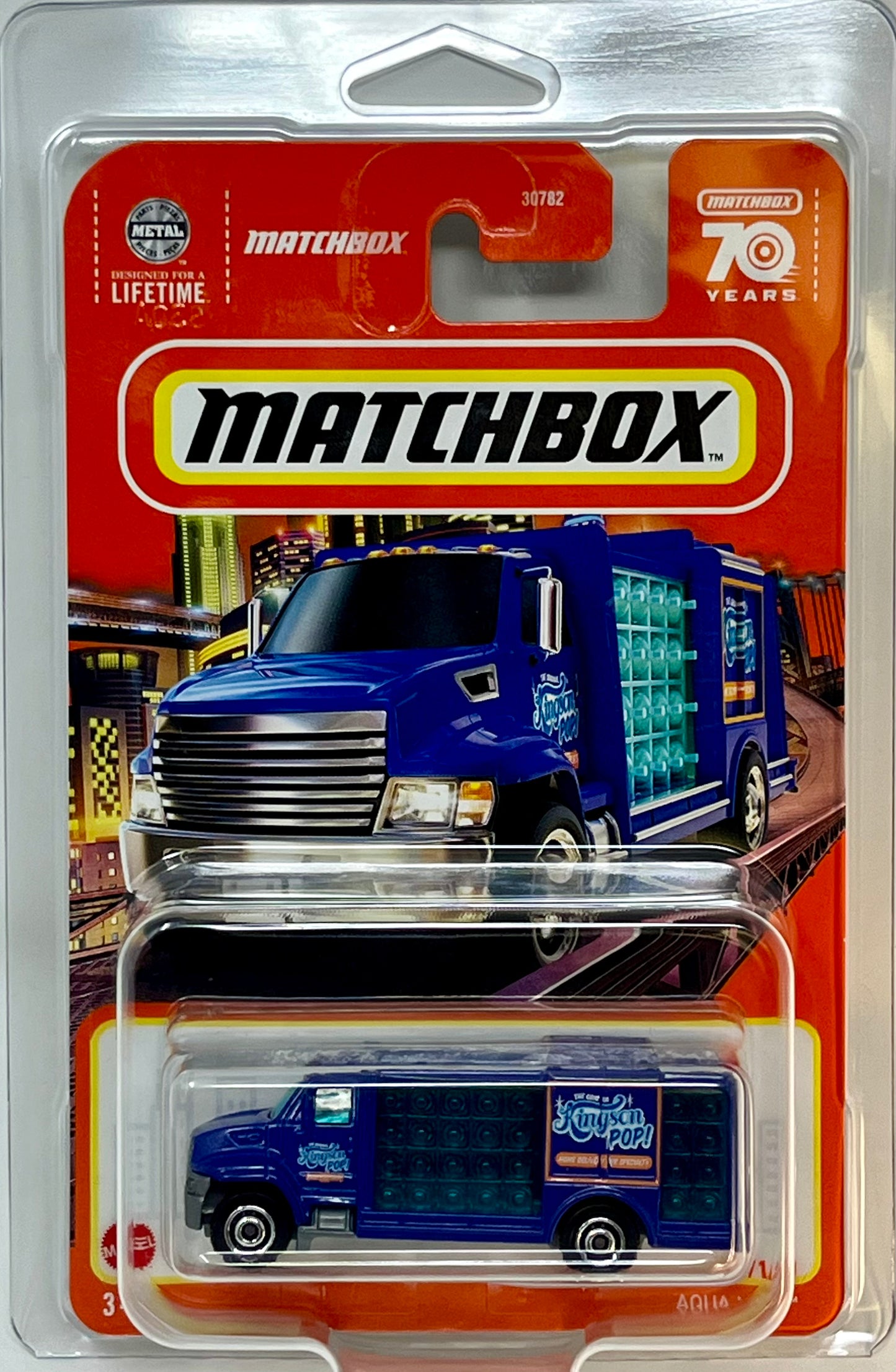 Matchbox Aqua King Blue 57/100 with Protector