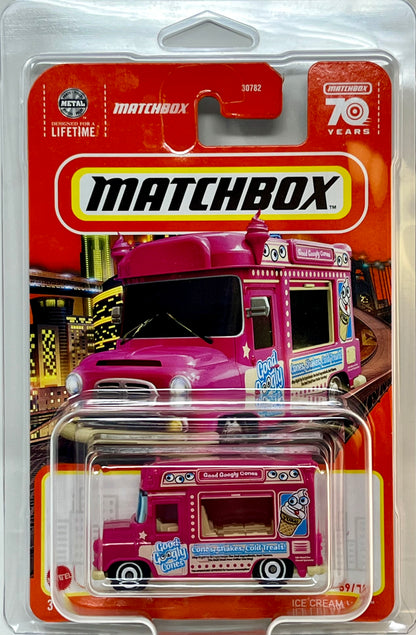 Matchbox Ice Cream King Pink 59/100 with Protector