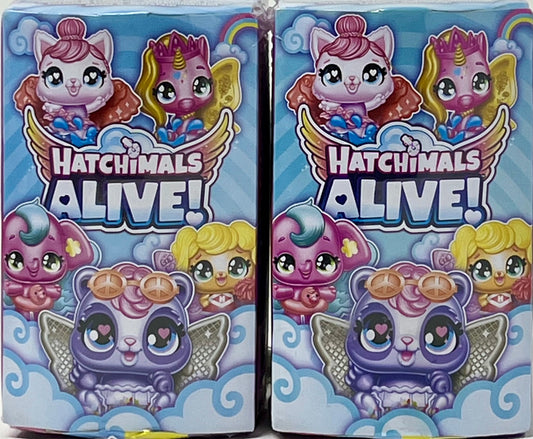 2 X Hatchimals Alive Blind Packs