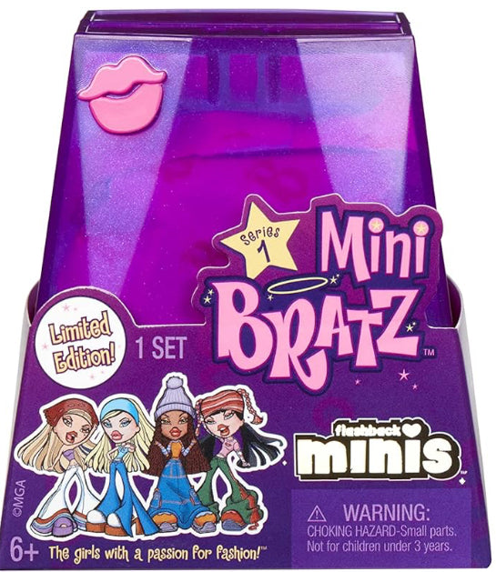 MGA's Miniverse Bratz Minis - 2 Bratz Minis in Each Pack, Blind Packaging Doubles as Display, Y2K Nostalgia, Collectors Ages 6 7 8 9 10+