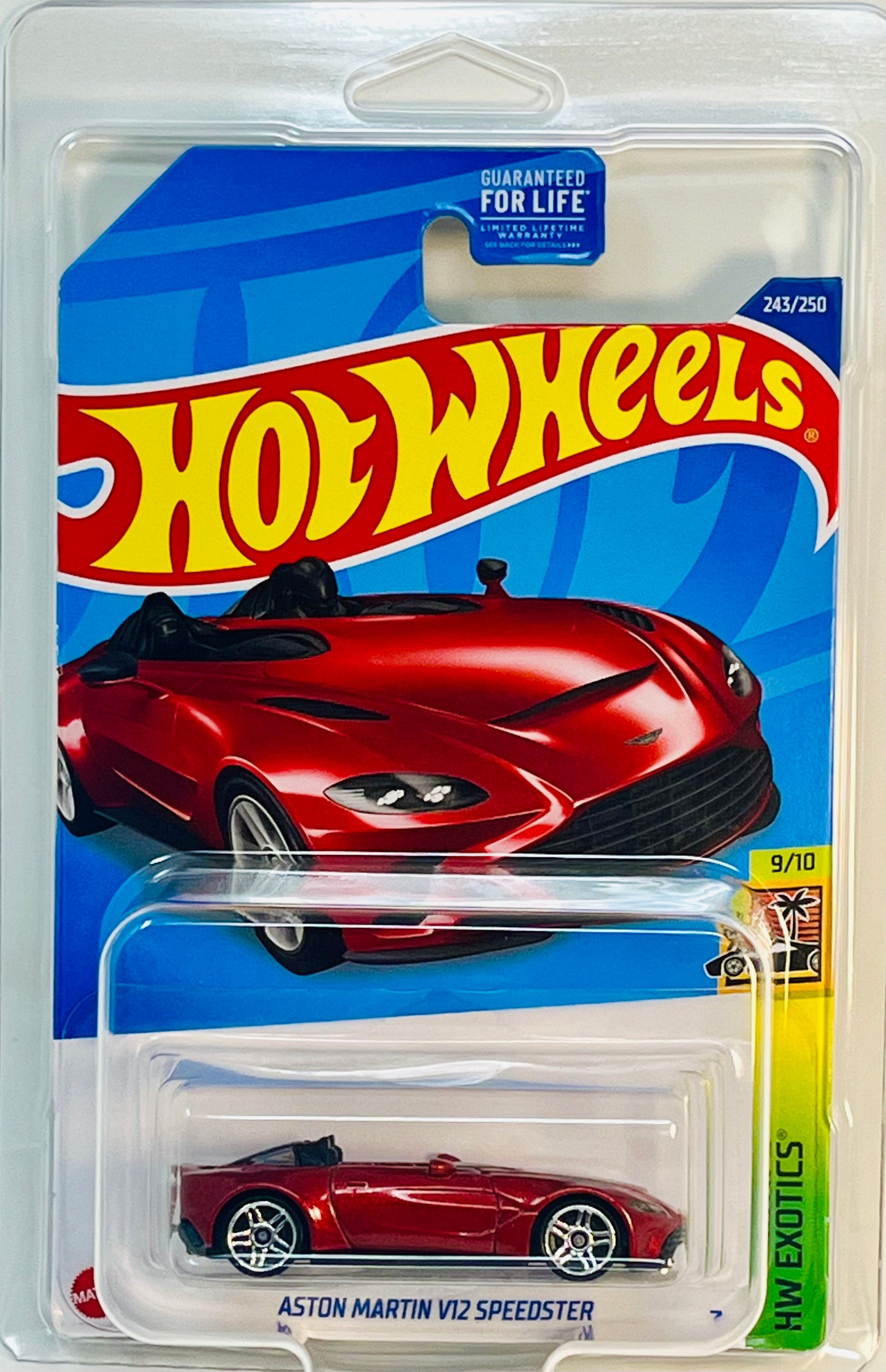 Hot Wheels Aston Martin V12 Speedster Exotics (Maroon) with Protector