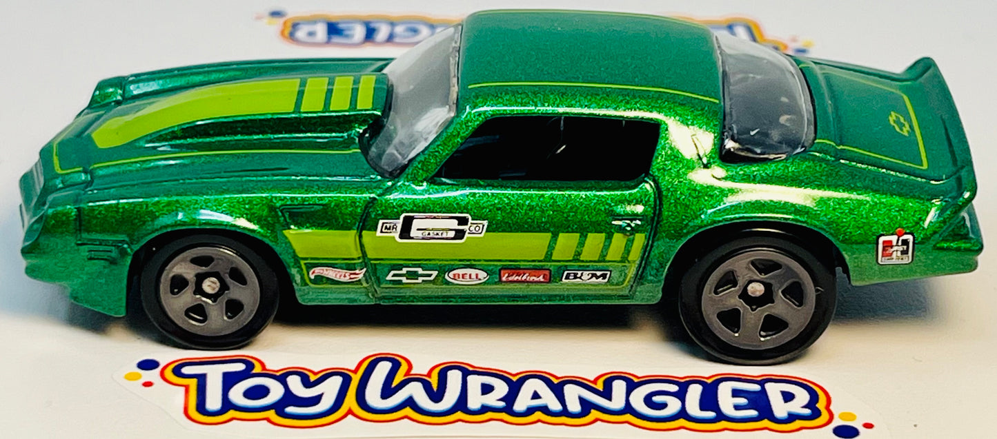 Hot Wheels '81 Camaro (Green) Then and Now with Protector