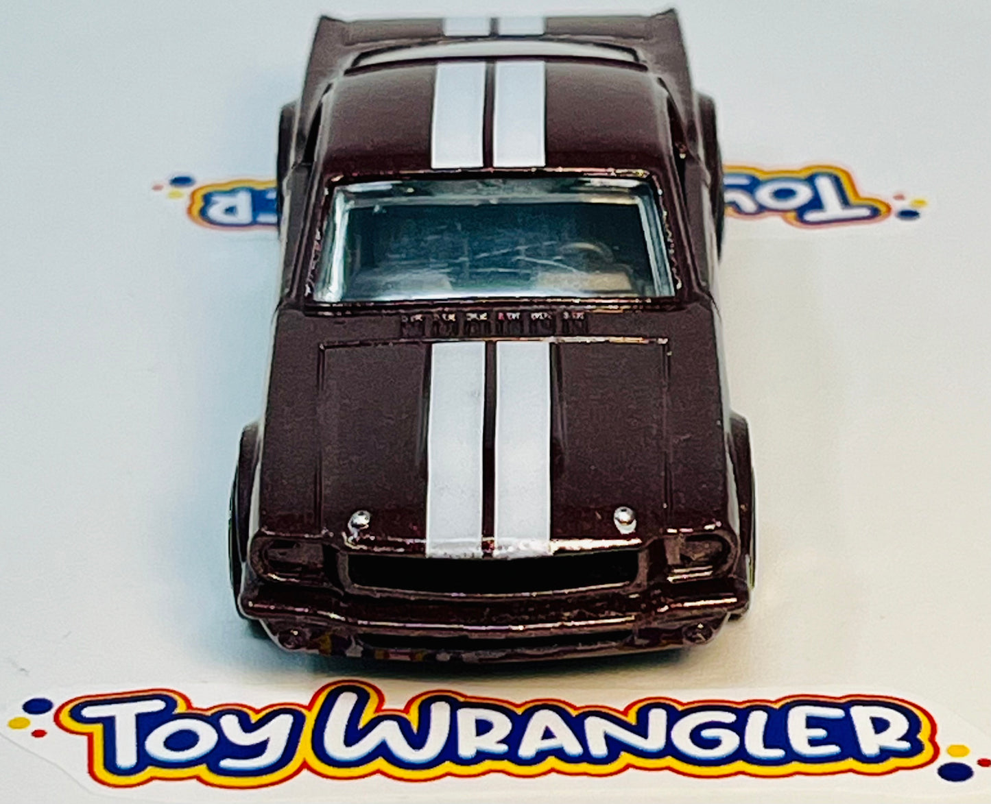 Hot Wheels '65 Mustang 2+2 Fastback (Burgundy) Muscle Mania with Protector