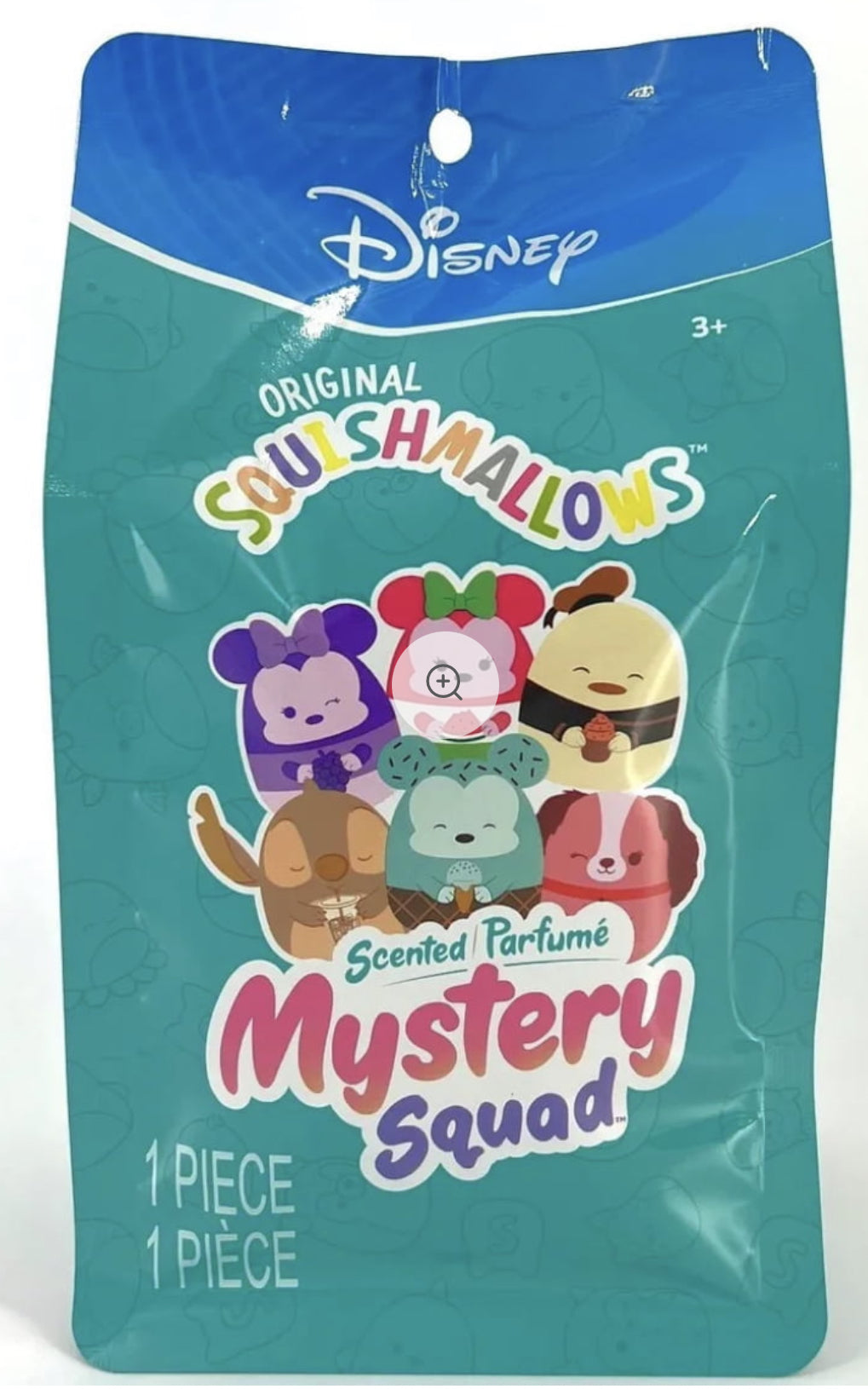 Original Disney Squishmallows 5 Inch Blind Bag Plush Mystery Squad