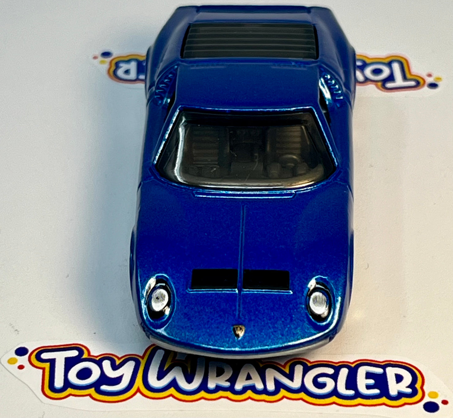 Hot Wheels '71 Lamborghini Miura SV (Blue) Exotics with Protector