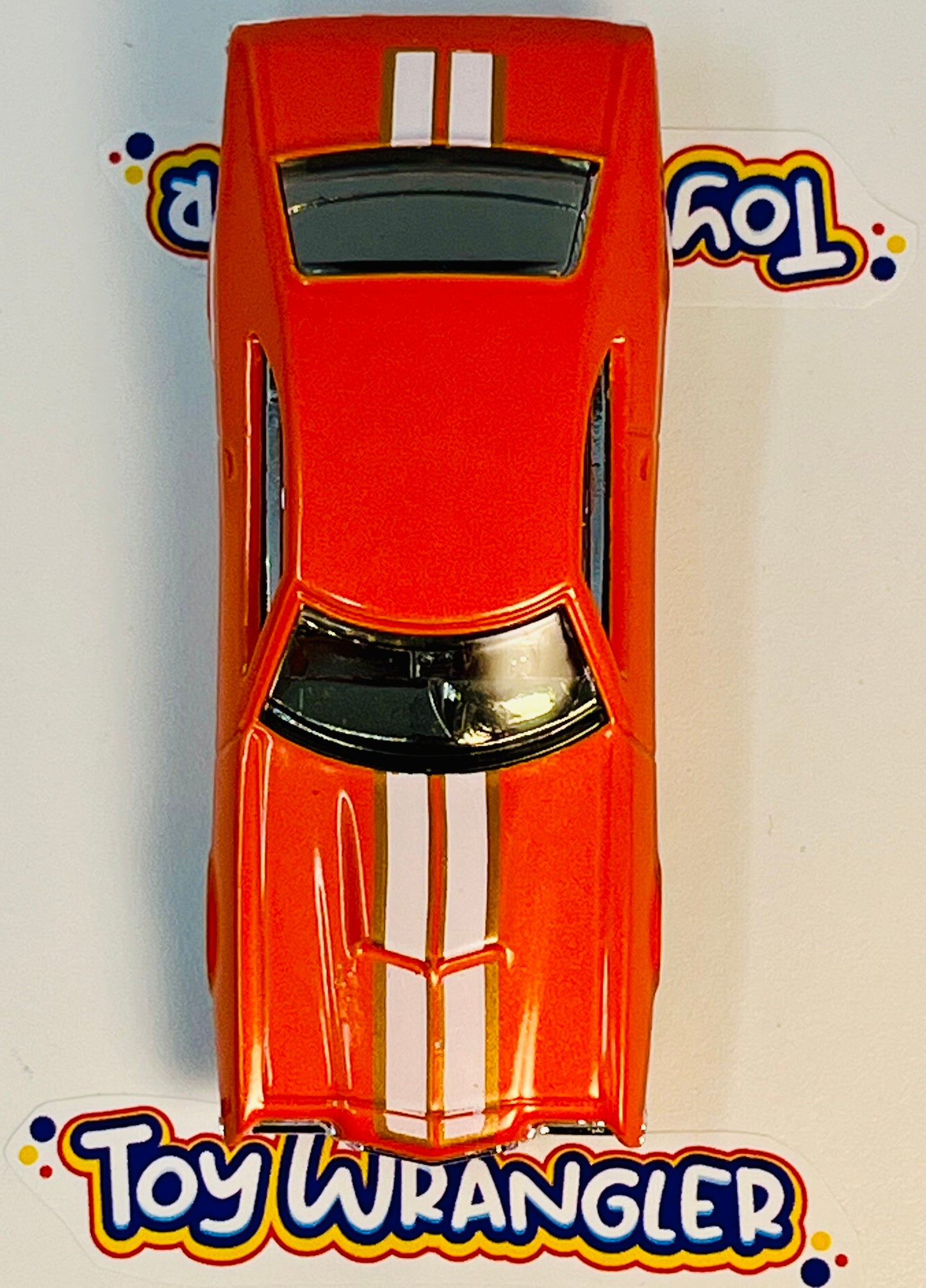 Hot Wheels '72 Ford Gran Torino Sport (Orange) Muscle Mania with Protector