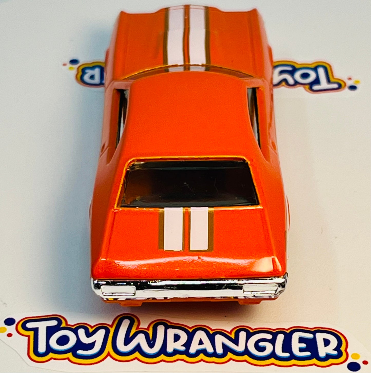 Hot Wheels '72 Ford Gran Torino Sport (Orange) Muscle Mania with Protector