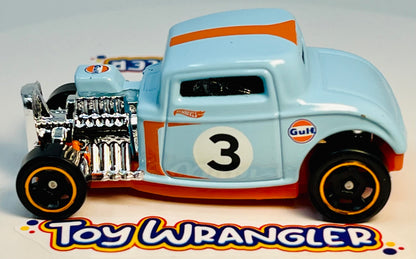 Hot Wheels '32 Ford Gulf Blue Rod Squad with Protector