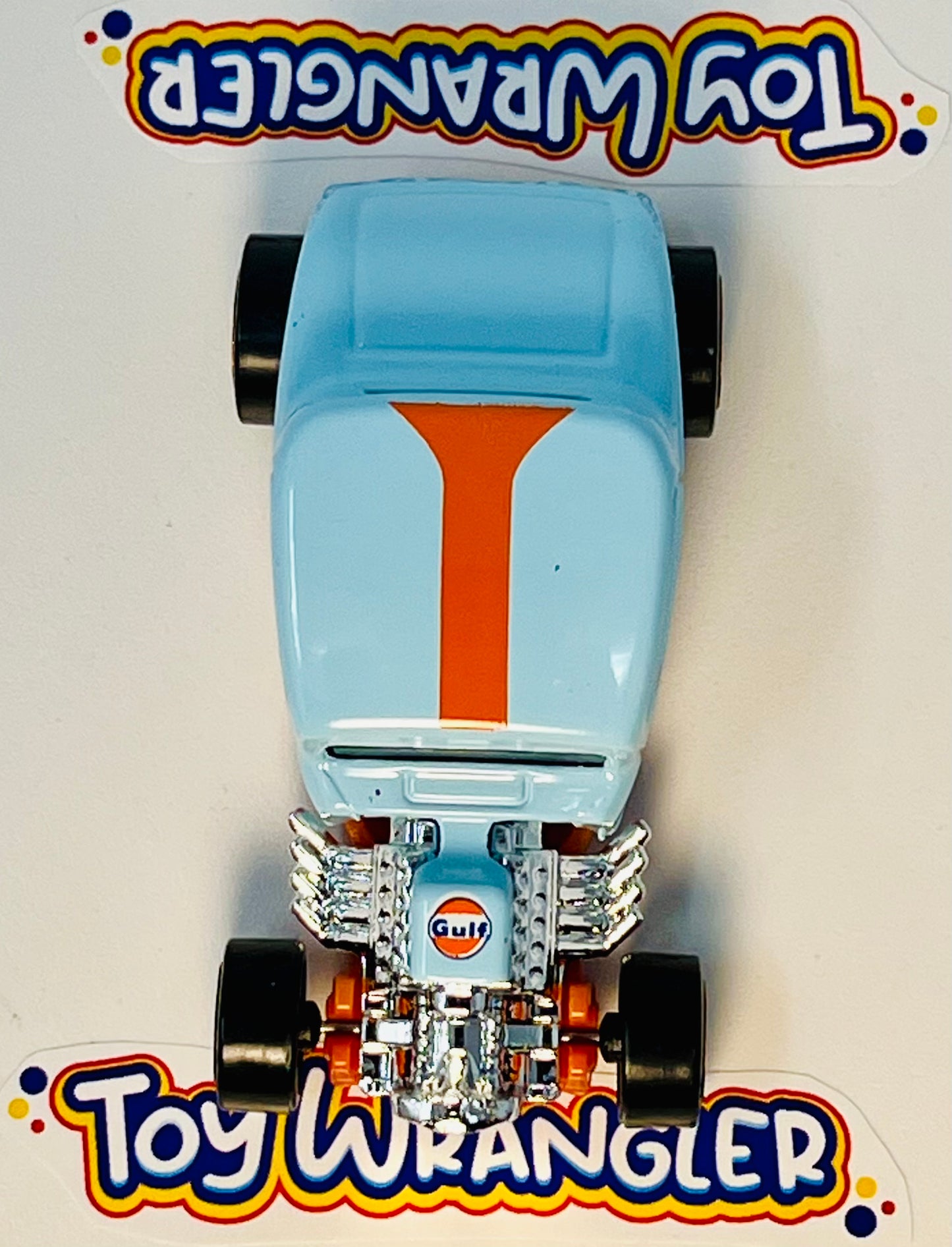 Hot Wheels '32 Ford Gulf Blue Rod Squad with Protector