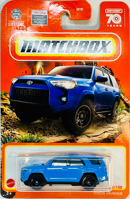 Matchbox Toyota 4runner (Blue) with Protector