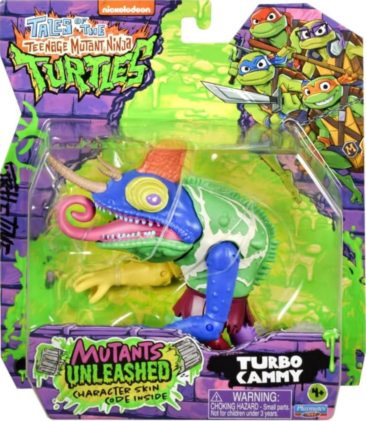 Teenage Mutant Ninja Turtles Tales of The Turbo Cammy Mutants Unleashed Character Skin Code Included