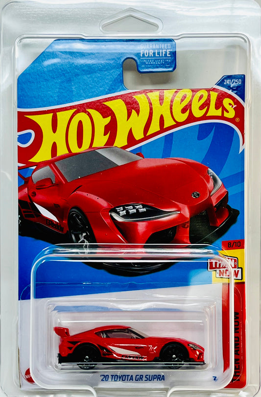 Hot Wheels '20 Toyota GR Supra (Red) with Protector