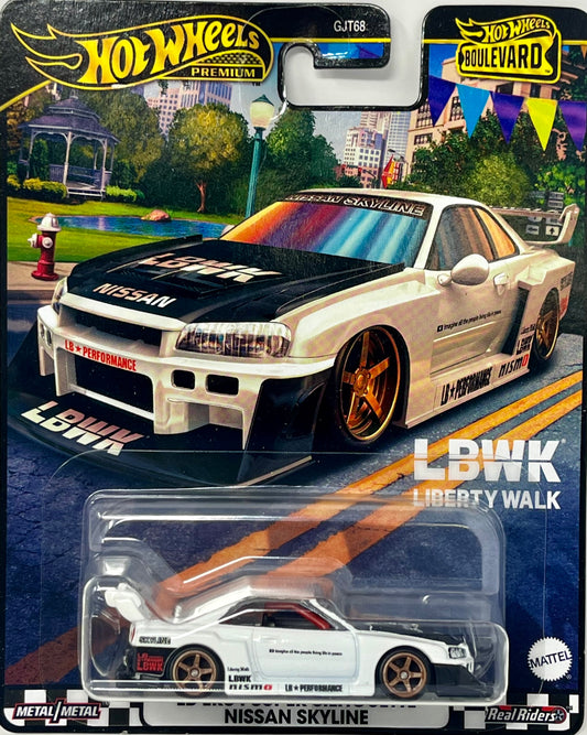 Hot Wheels Premium Boulevard LB-ER34 Super Silhouette Nissan Skyline