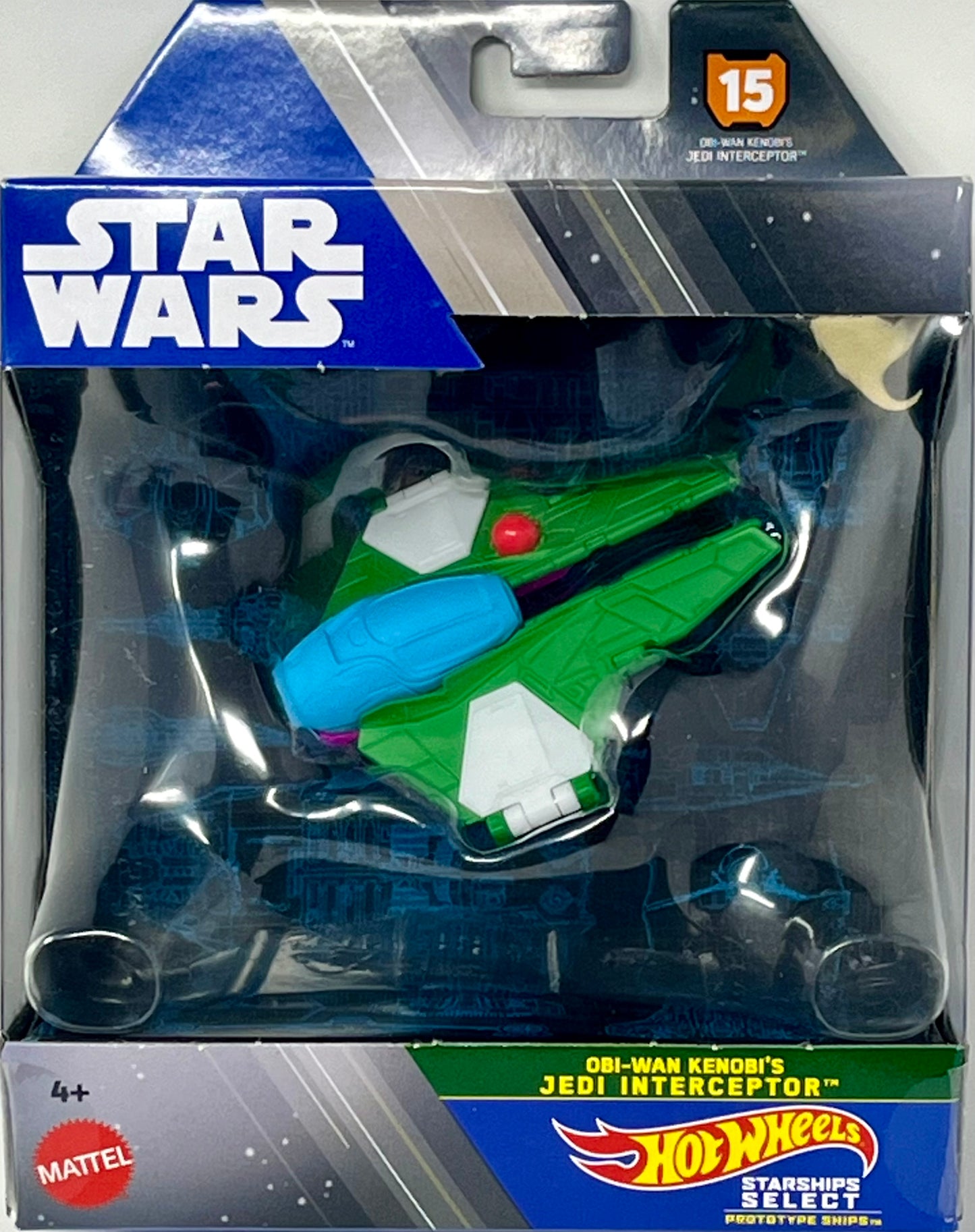 Hot Wheels Starships Select Prototype Obi-Wan's Jedi Interceptor