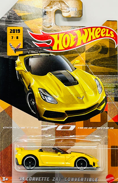 Hot Wheels  '19 Corvette 70th '19 Corvette ZR1 Convertible